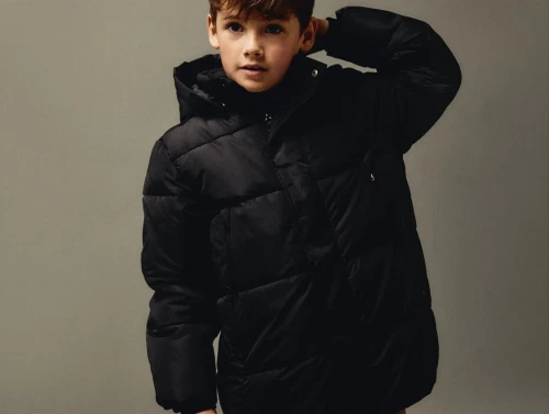 Name It black puffer vinterjakke